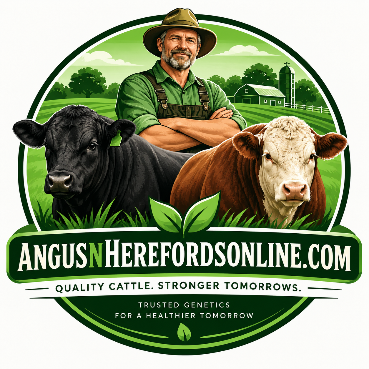 Angus N Herefords Online logo